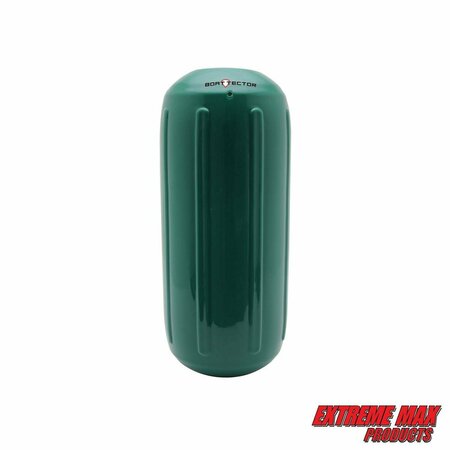 EXTREME MAX Extreme Max 3006.7471 BoatTector HTM Inflatable Fender - 6.5" x 15", Forest Green 3006.7471